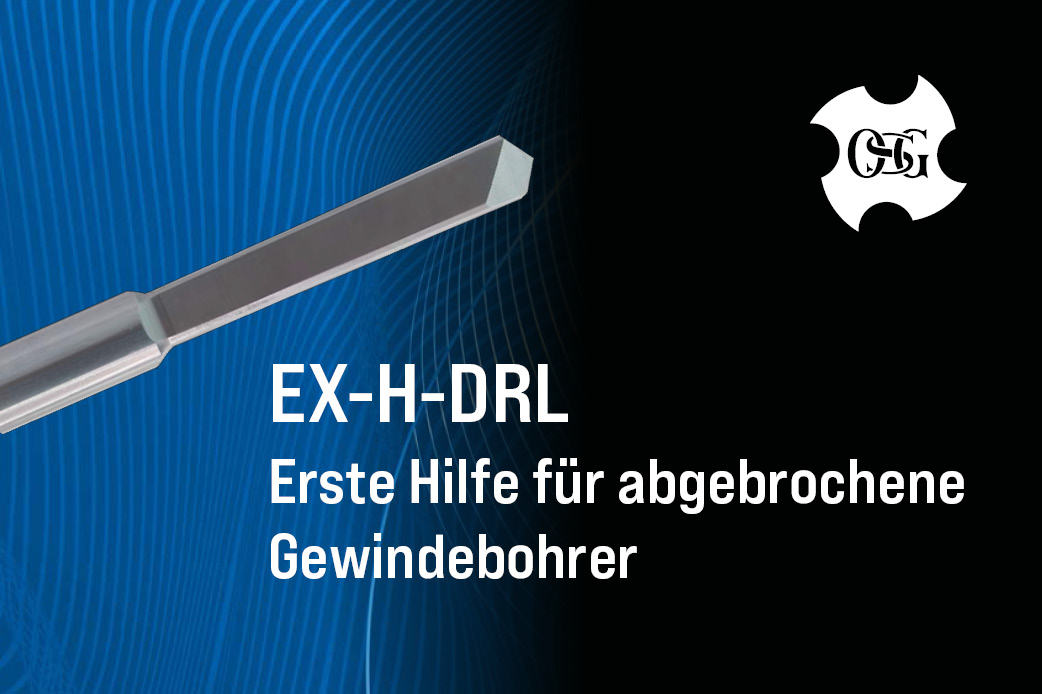 Abgebrochene Gewindebohrer sicher entfernen